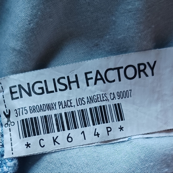 🍒 English Factory Destroyed Mom Jeans - Picture 2 of 12